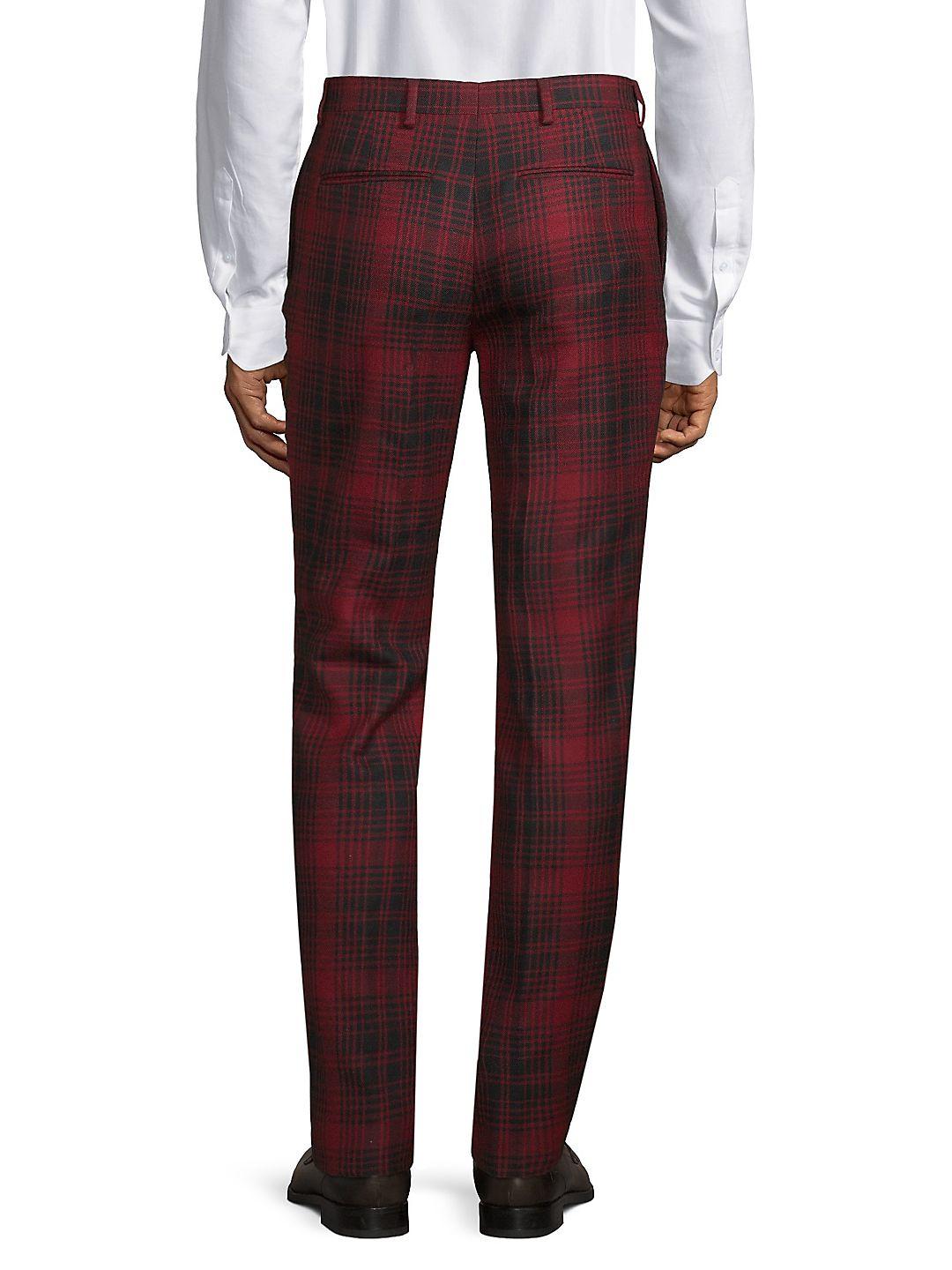 valentino plaid pants