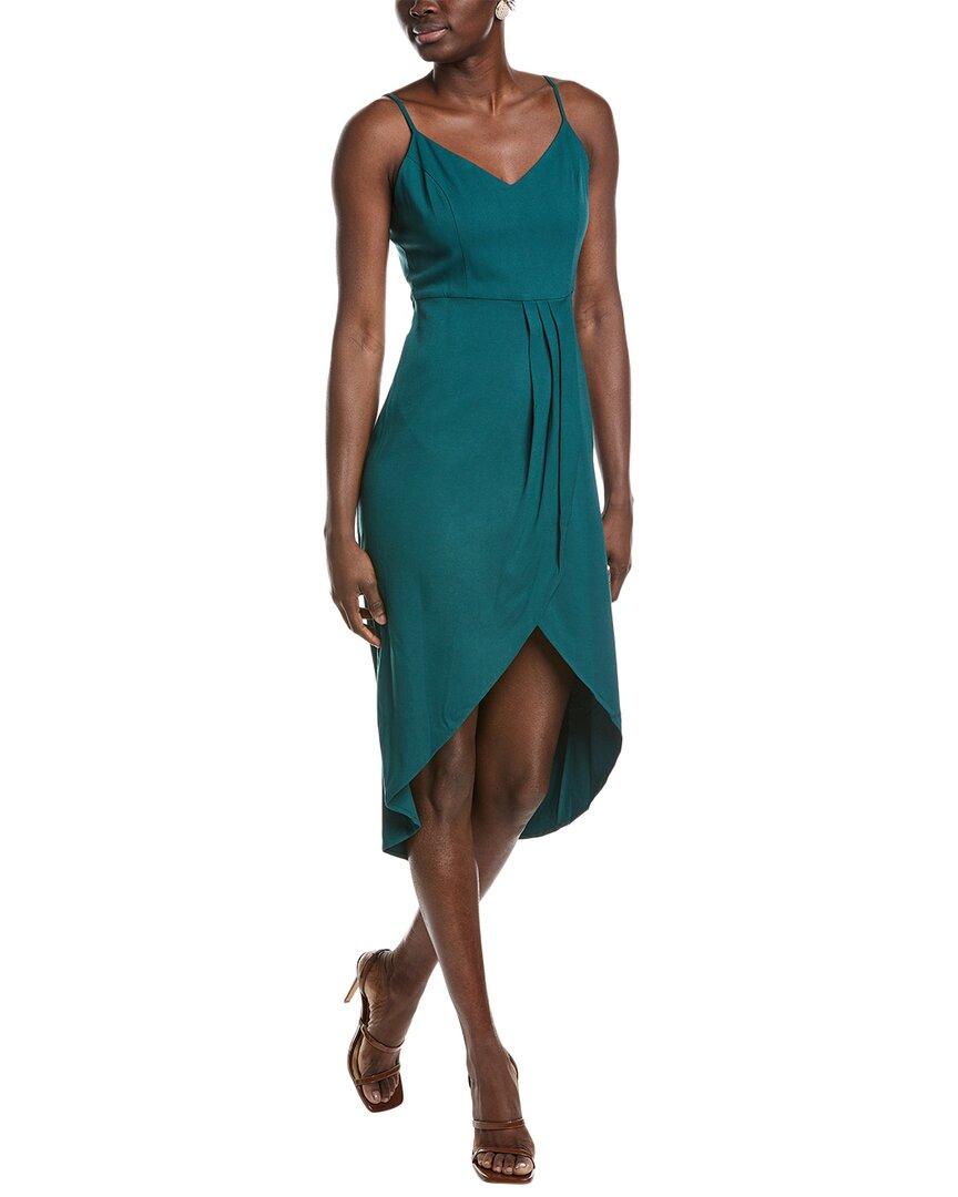opt green dress O.P.T Radeate Midi Dress, Green / 2 main image 0