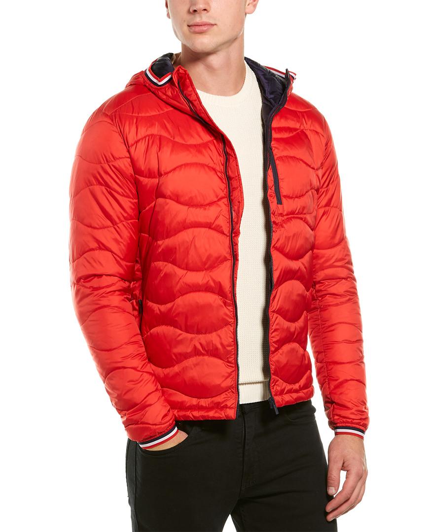 Superdry Wave Quilt Jacket in Bright Red (Red) for Men | Lyst