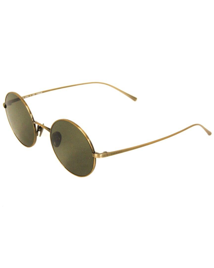 Chanel Ch4257t 47mm Sunglasses in Metallic | Lyst