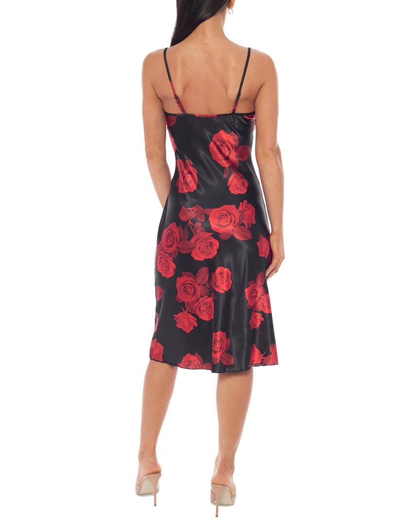 bebe red slip dress Bebe Women's Lace Keyhole Maxi Dress, Size Medium in Red Polyester