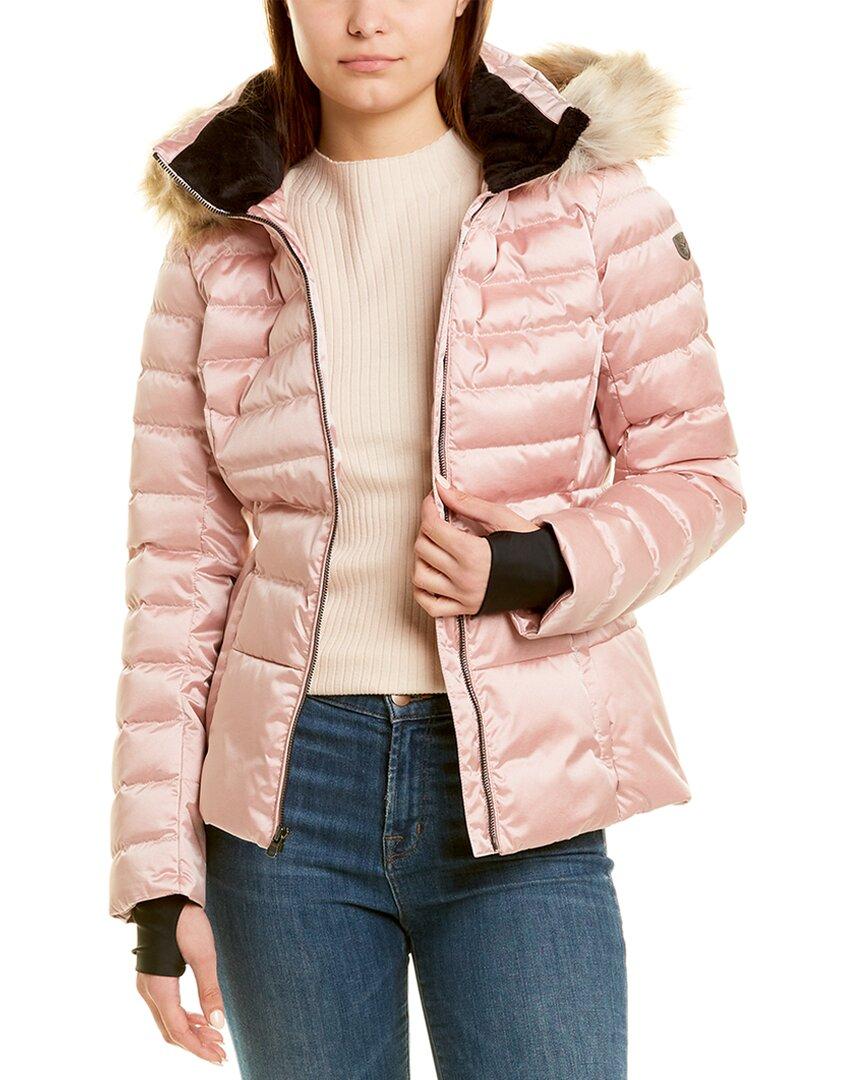 Fera Julia Special Faux Fur Jacket in Pink | Lyst