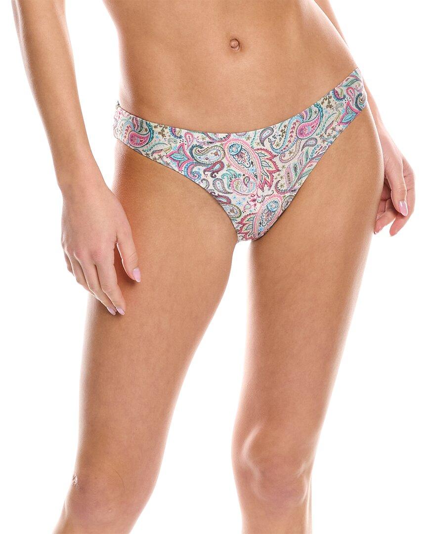 PQ Swim Basic Ruched Full Bikini Bottom in Pink Lyst