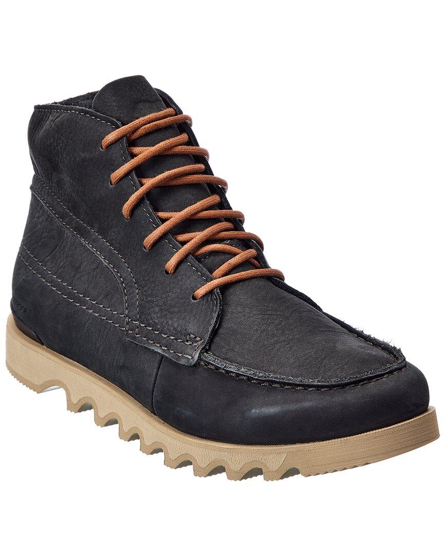 Sorel Kezar Moc Wp Leather Boot in Blue for Men | Lyst