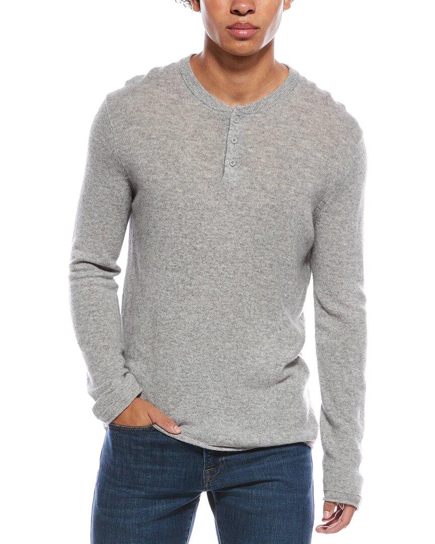 Amicale Cashmere Henley Cashmere Sweater in Gray for Men Lyst - Main Image