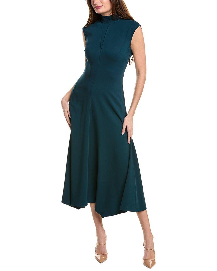 Reiss Livvy Open Back Midi Dress in Blue | Lyst