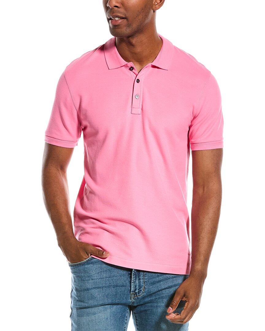 ATM Pique Polo Shirt in Pink for Men | Lyst