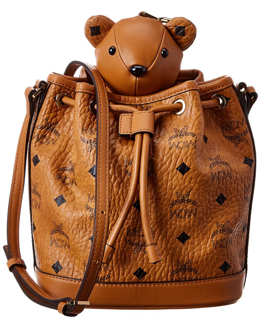 mcm teddy bear bolsa