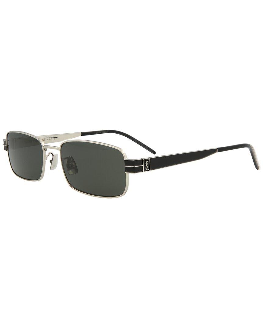 Saint Laurent Unisex Slm49 56mm Sunglasses in Metallic for Men | Lyst