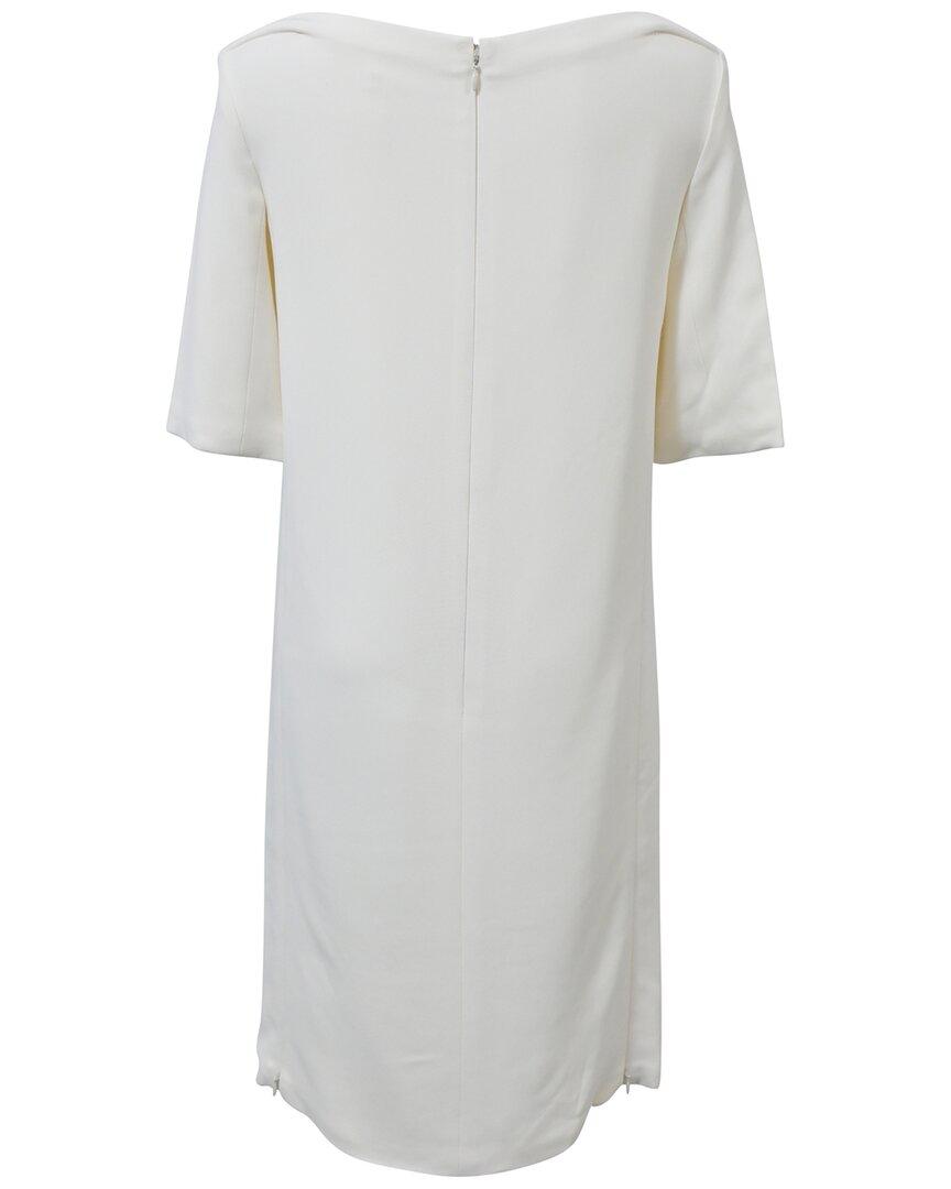 celine white shirt dress shirt dress IN cotton poplin - WHITE