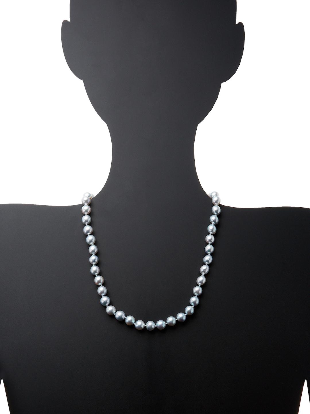 Masako Pearls Grey Japanese Akoya Pearl 