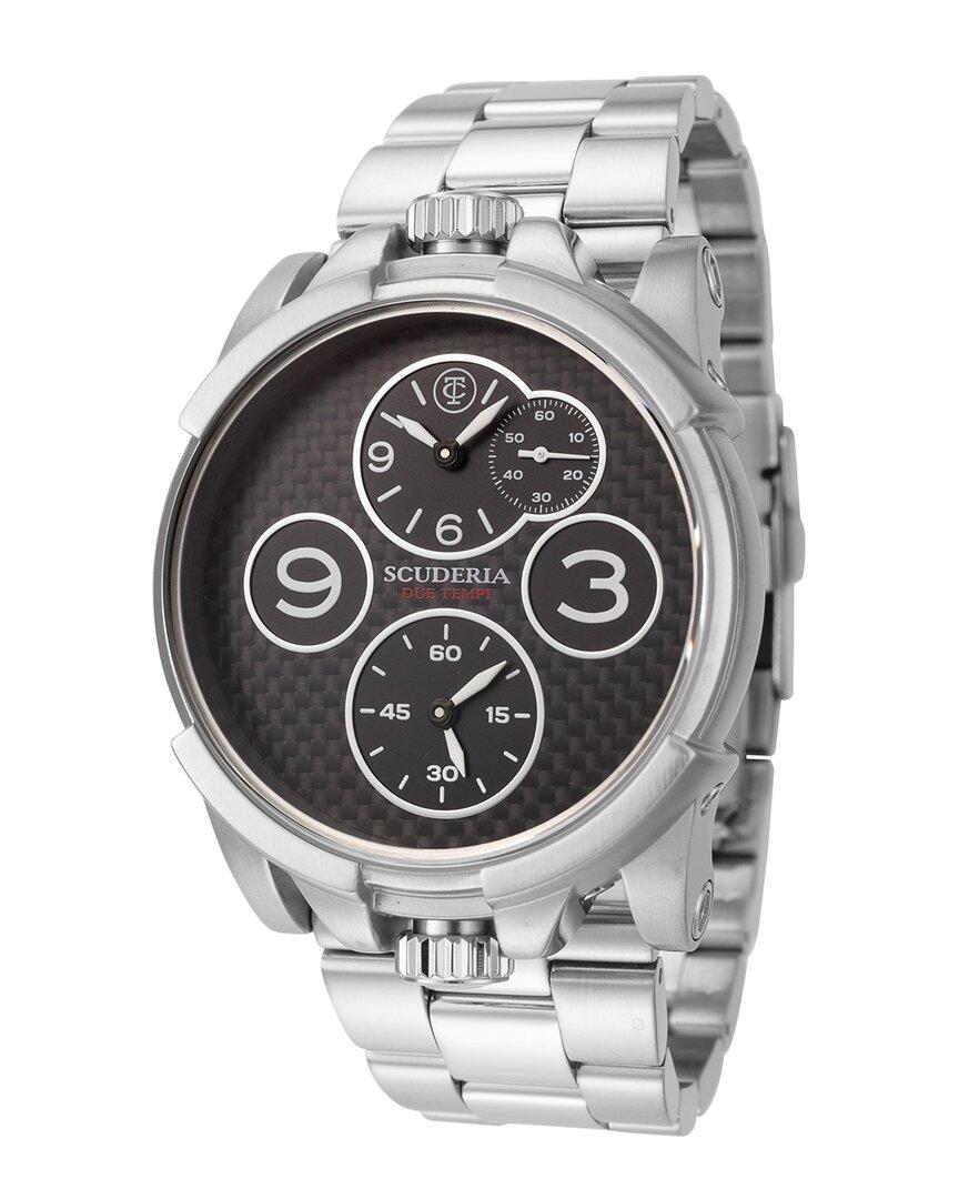 CT Scuderia Due Tempi Watch in Gray for Men Lyst