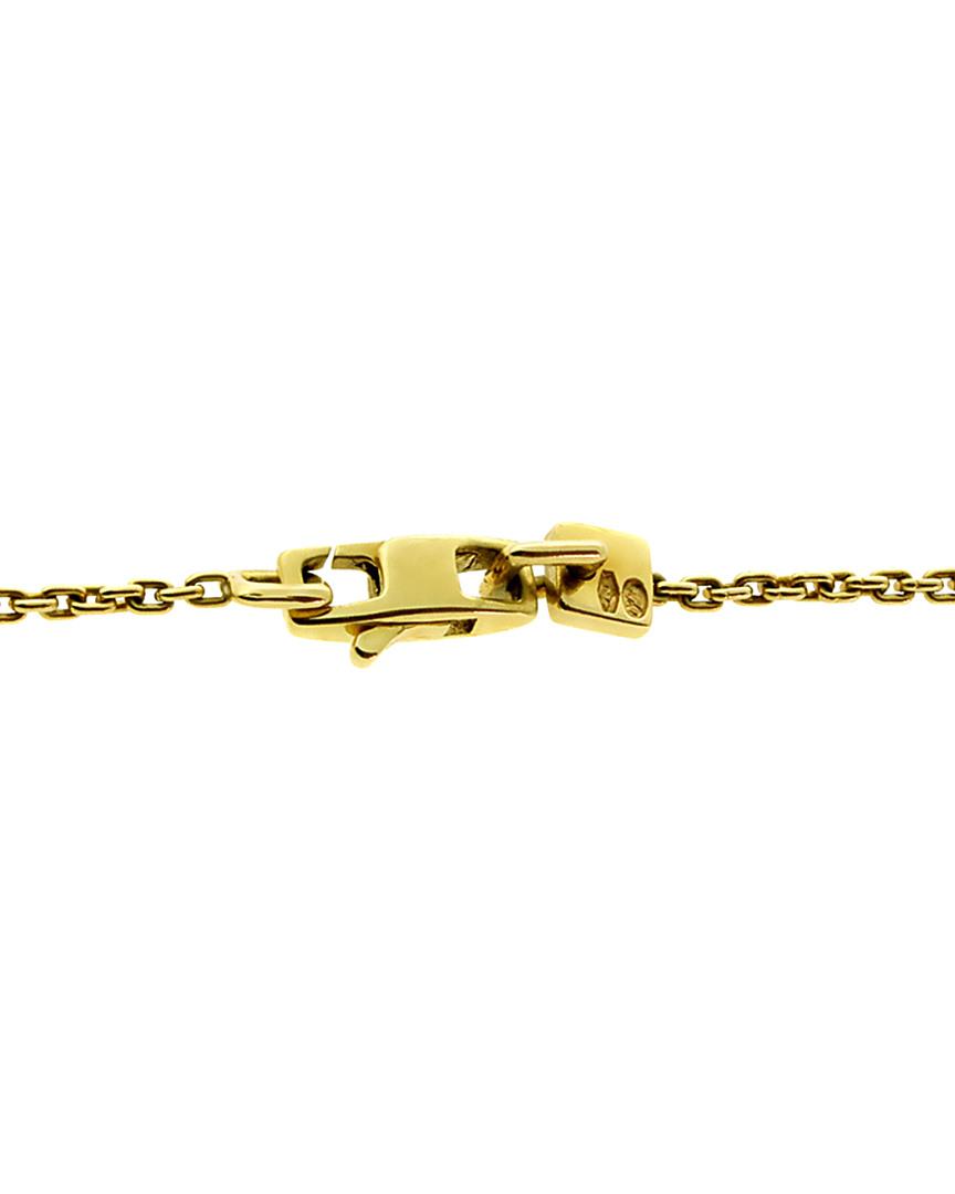 Louis Vuitton Louis Vuitton 18k Signature 0.04 0 Diamond Gold Necklace - Lyst