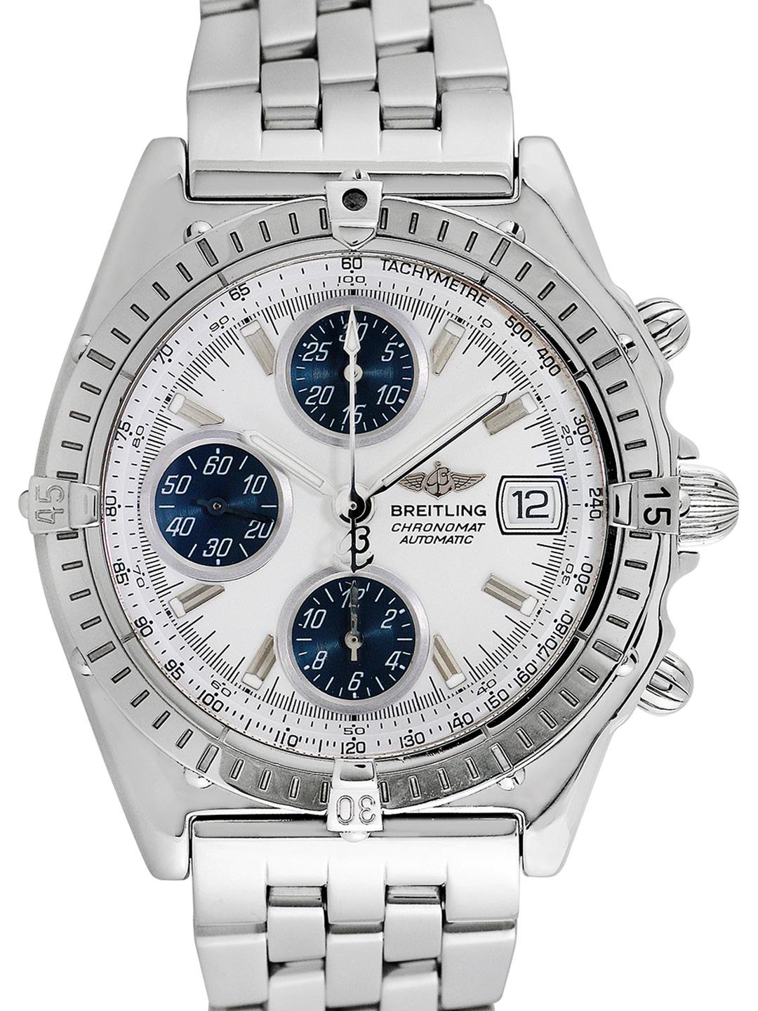 Breitling Vintage Breitling Chronomat Blackbird Watch, 39mm in White for  Men | Lyst