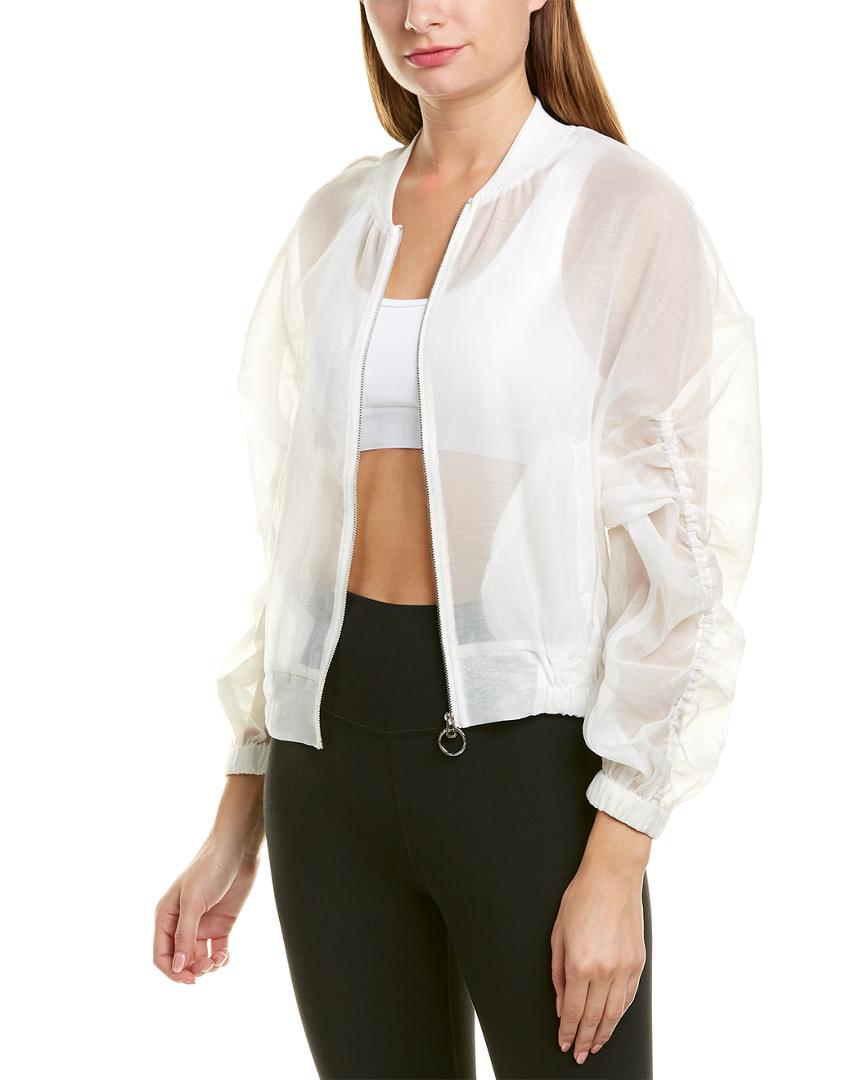 white organza jacket