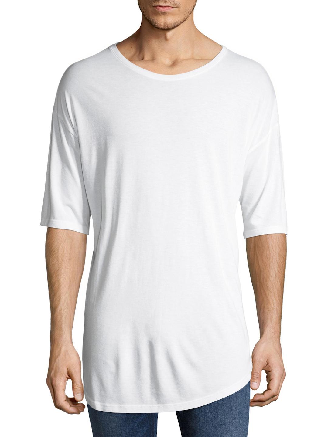 baggy white t shirt