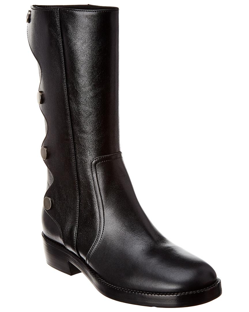 dior black boots