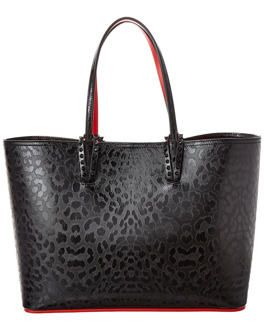 christian louboutin cabata tote cheetah