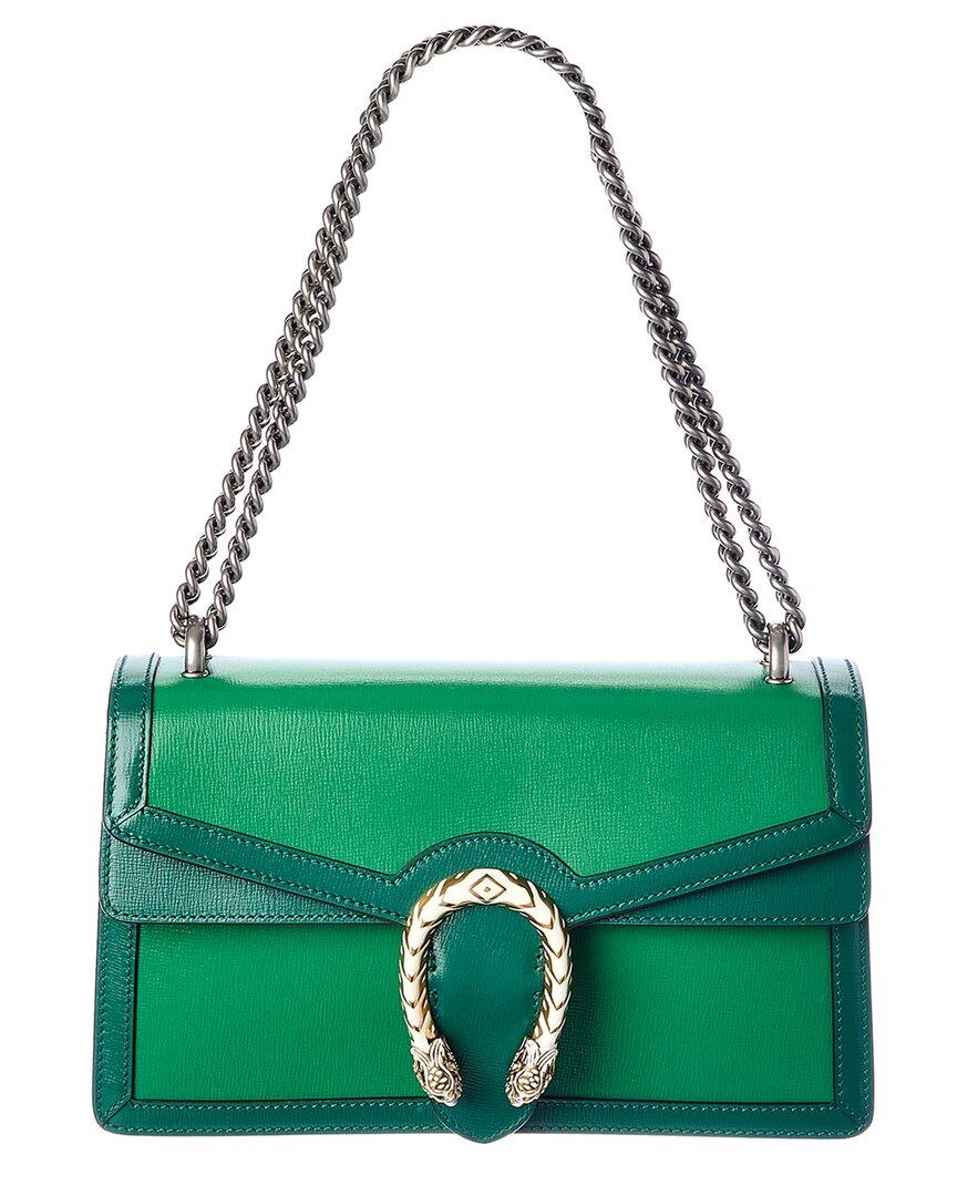 Dionysus Shoulder Bag Gucci Green Leather Dionysus Bag Gucci