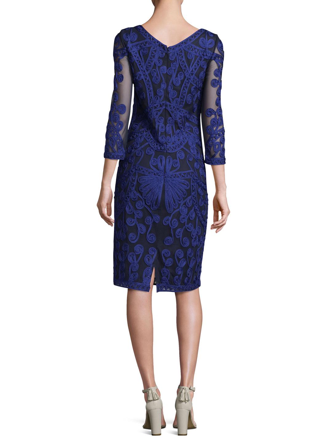 js collections embroidered gown