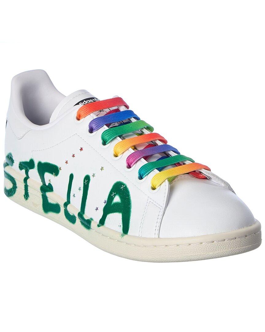 Stella McCartney White X Adidas Stan Smith Logo Sneaker -  www.dirtyimpound.com
