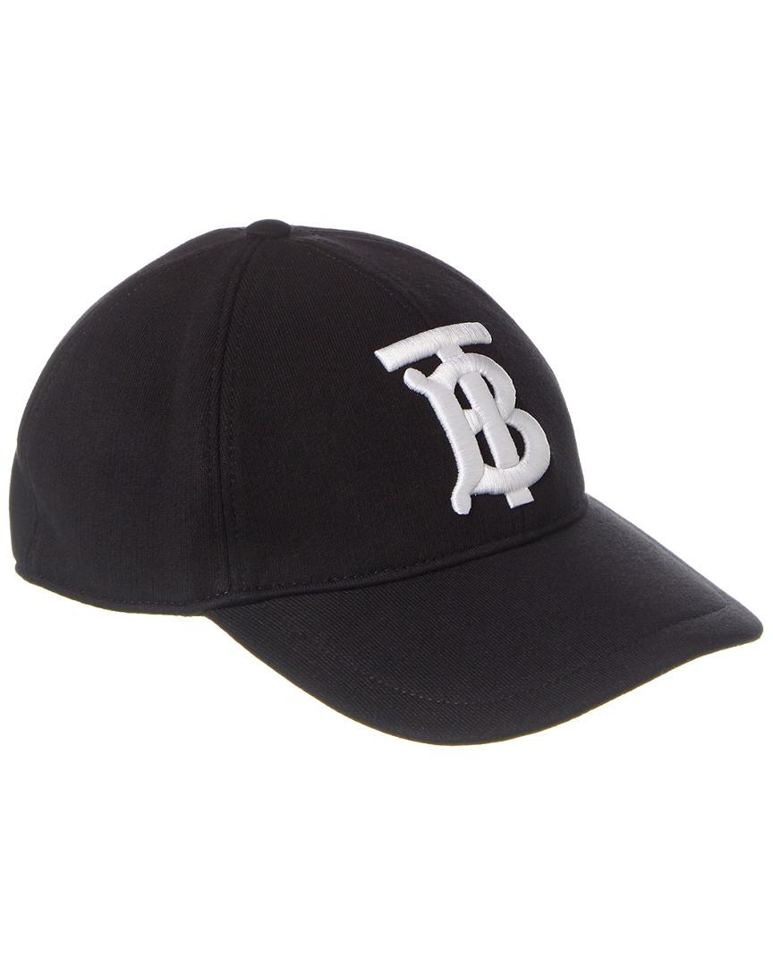 Burberry Cotton Logo Baseball Cap in Black - Save 68% | Lyst