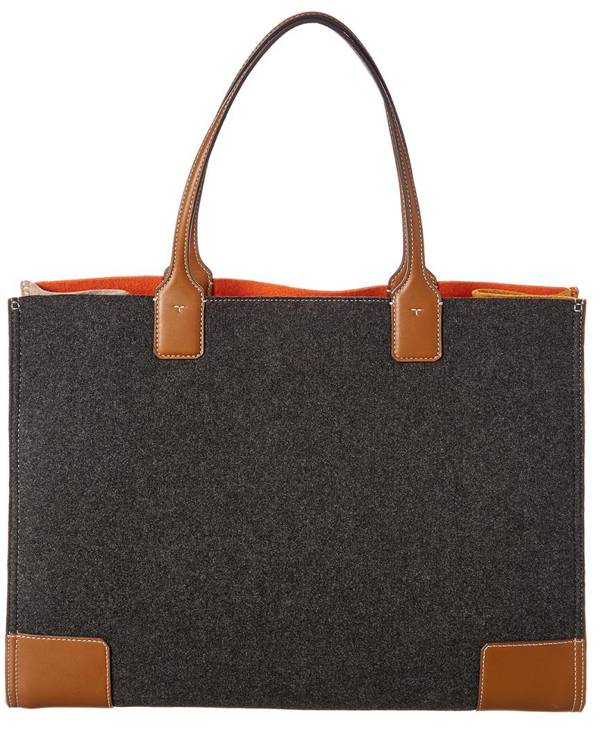 Tory burch felt tote cheap