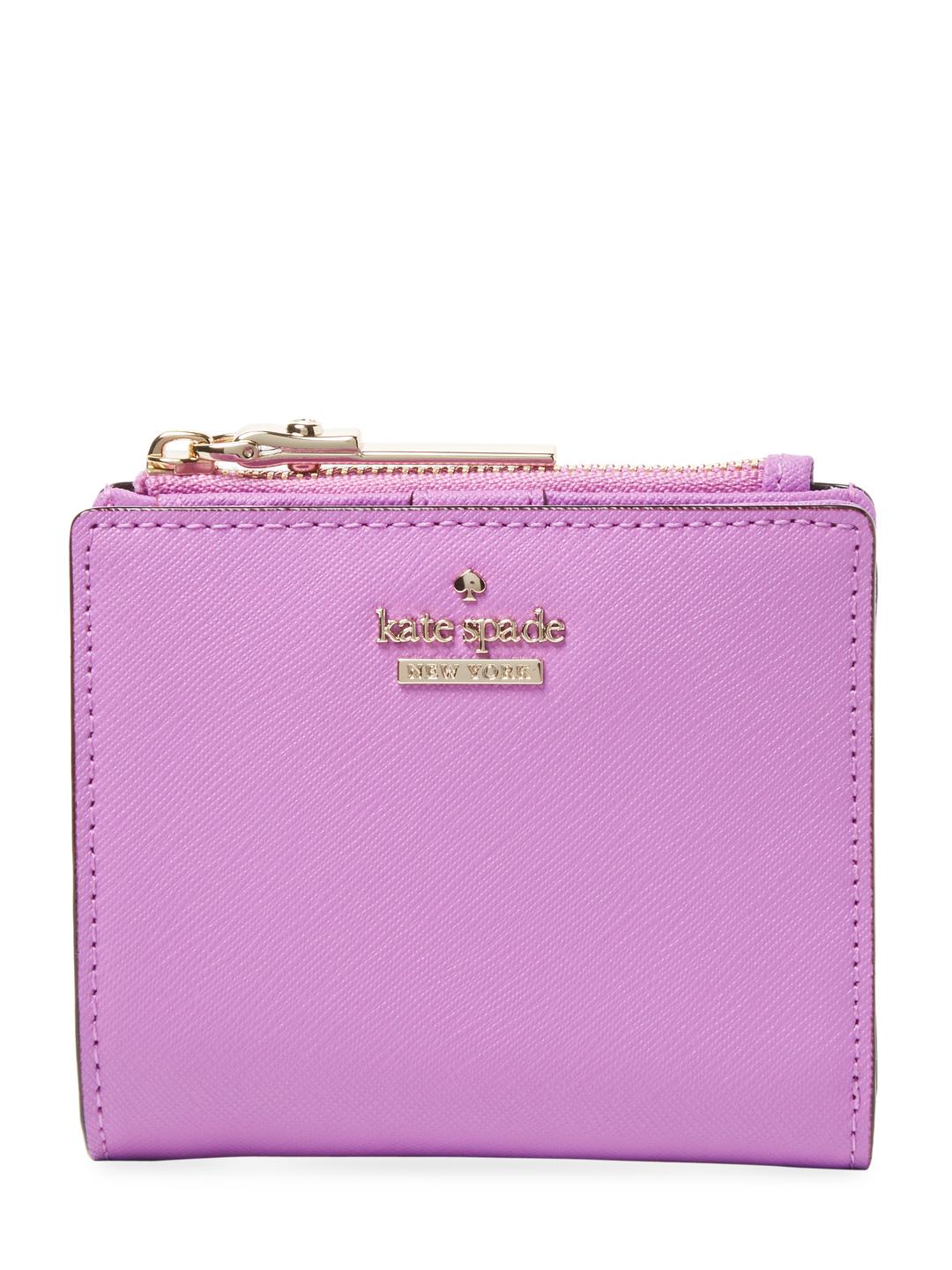 Kate Spade Cameron Street Adalyn Short Leather Wallet in Purple Lyst