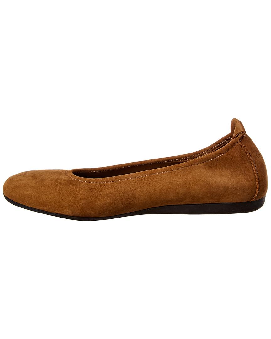 Arche Laius Suede Flat in Brown - Lyst