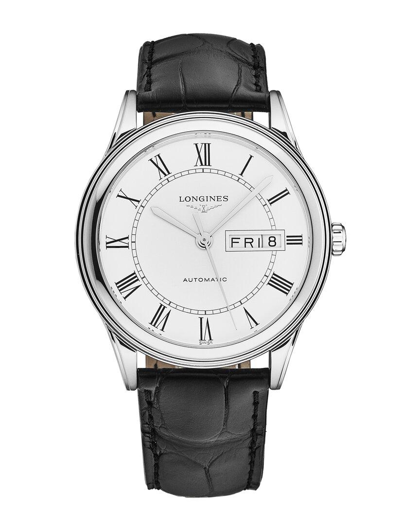 Longines Flagship Watch in Grey for Men Lyst UK