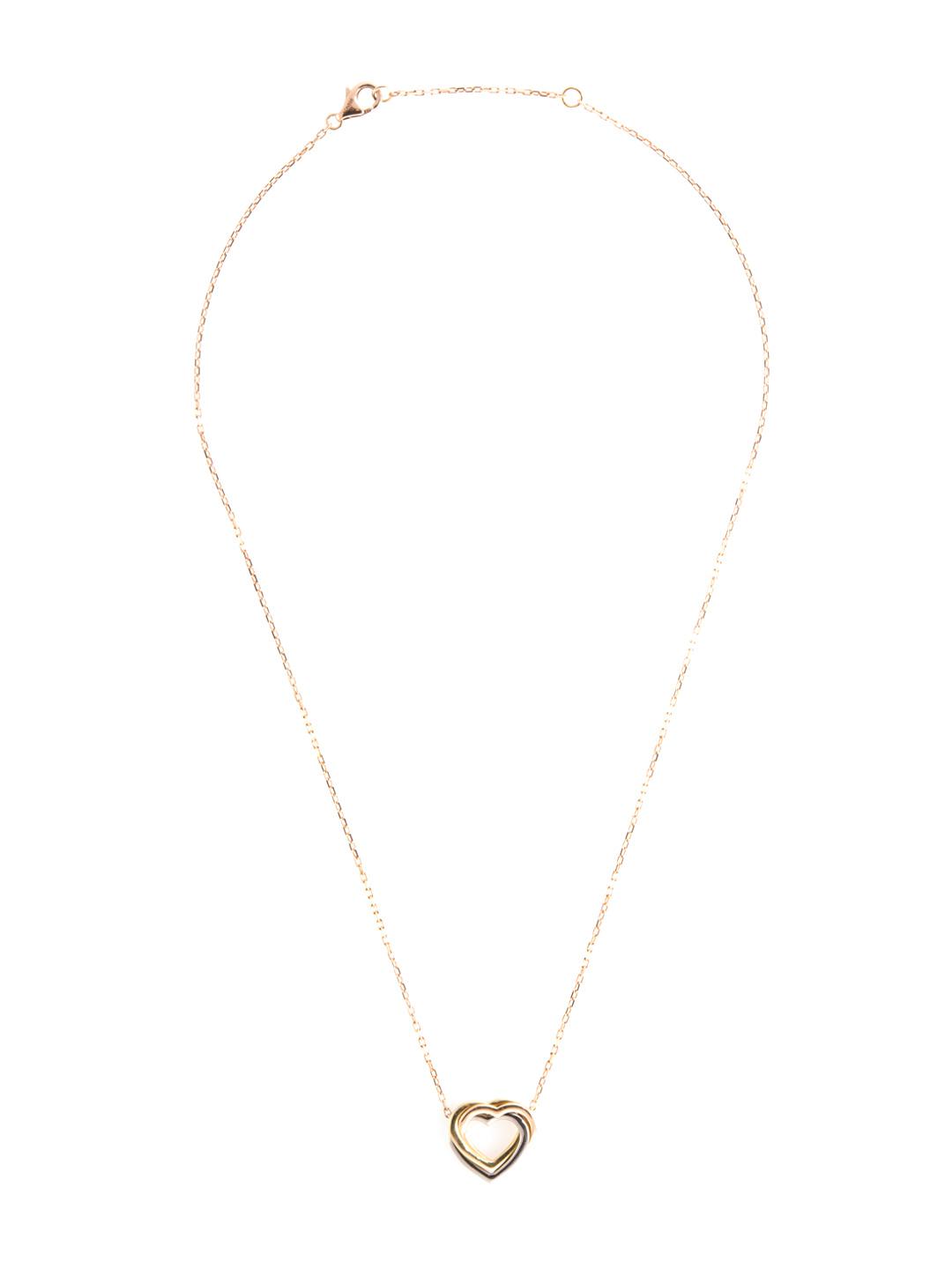 Cartier Trinity Heart Pendant Necklace in Metallic | Lyst