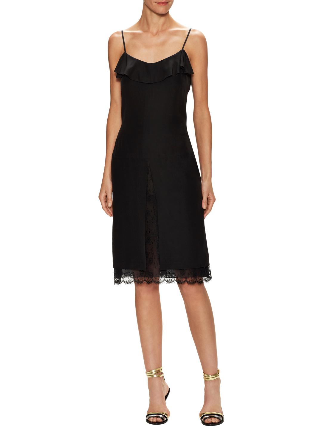 chanel slip dress