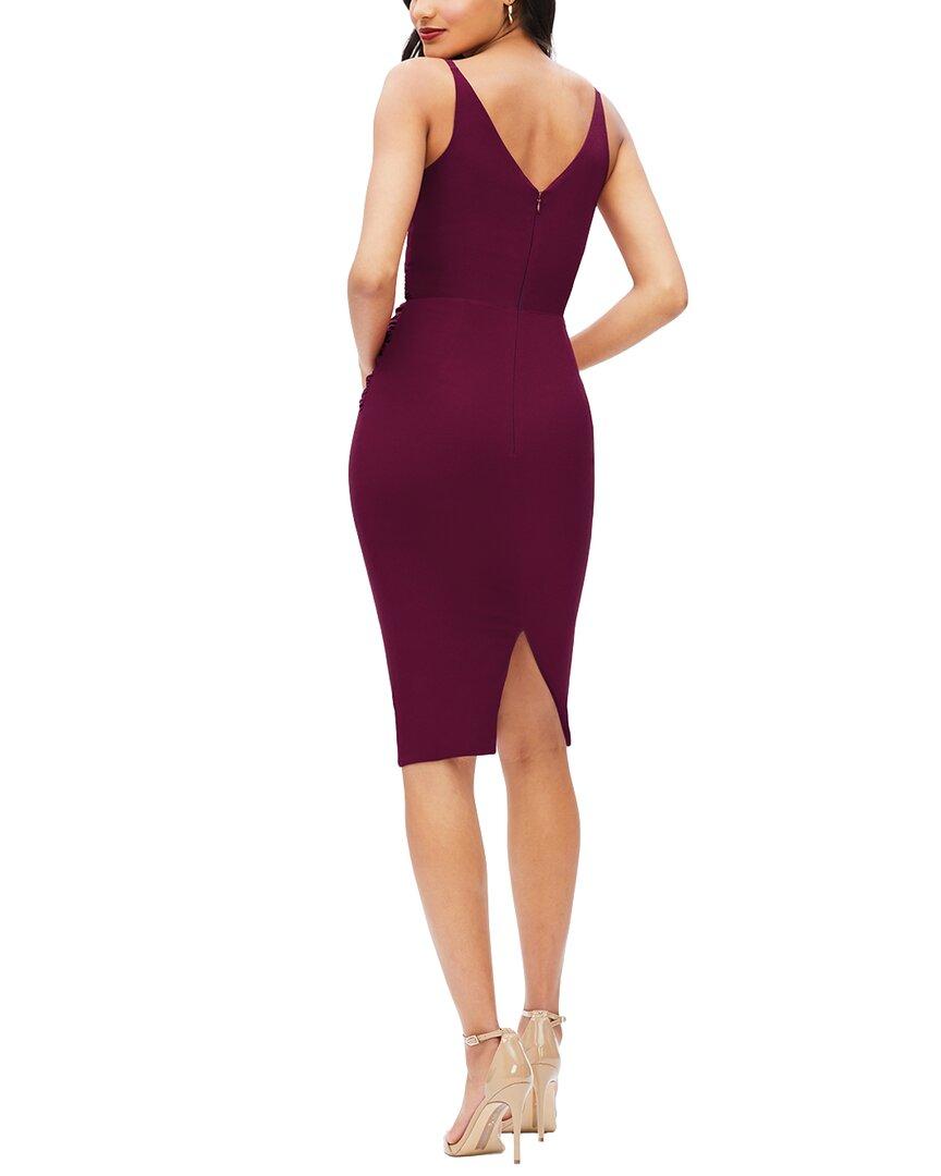 open lace back dress Dress The Population Anita Crepe Cocktail Dress