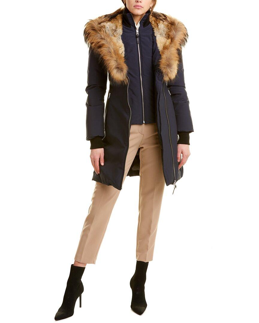 mackage trish navy