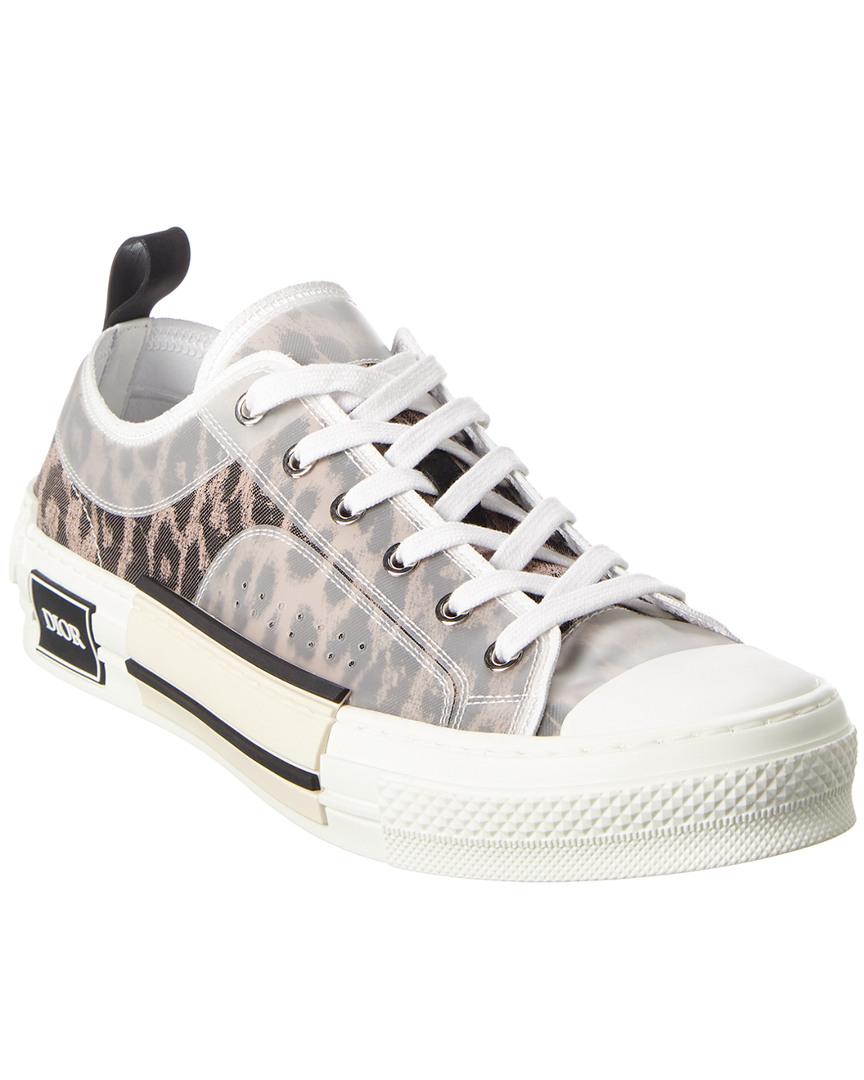 leopard low top sneakers