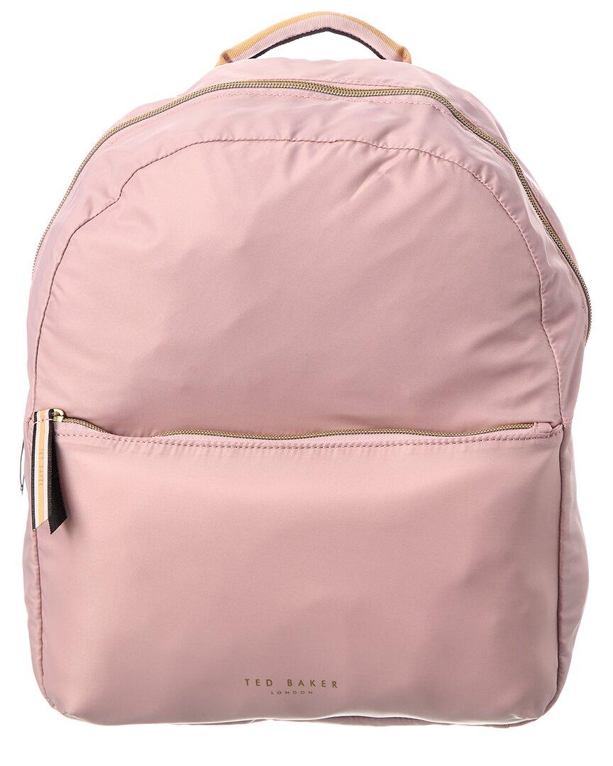 Ted Baker Ivarc Nylon Backpack in Pink | Lyst