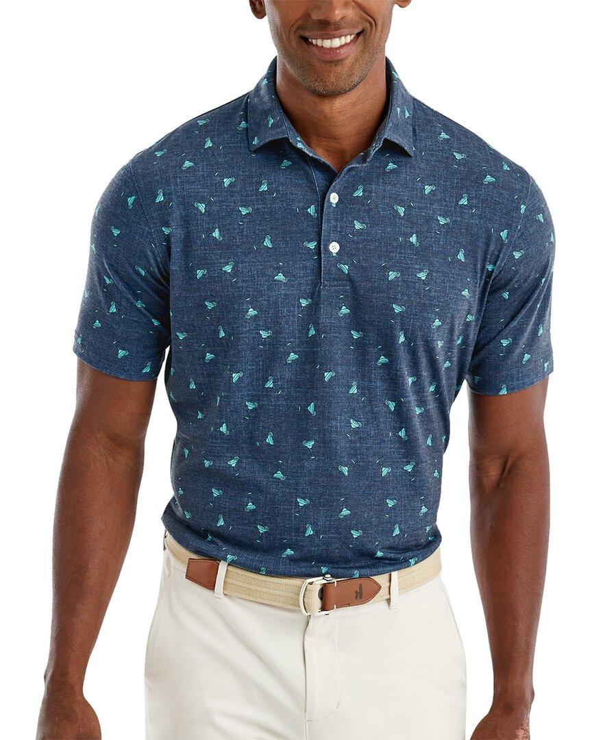 Johnnie-o Salud Polo Shirt in Blue for Men | Lyst