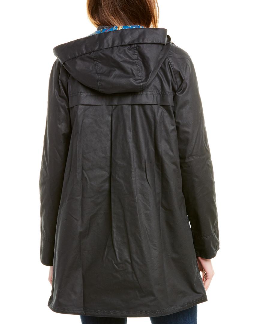 Barbour Cotton Love Waxed Trench Coat 
