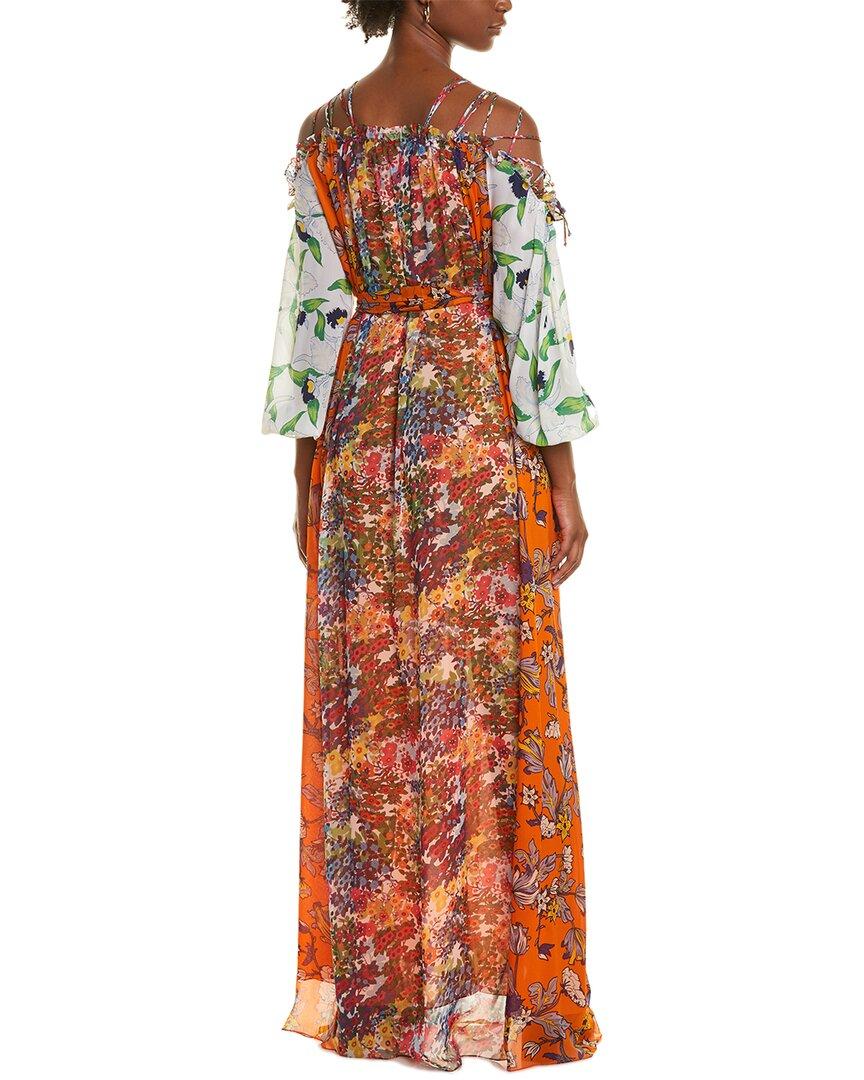 tory burch dress orange