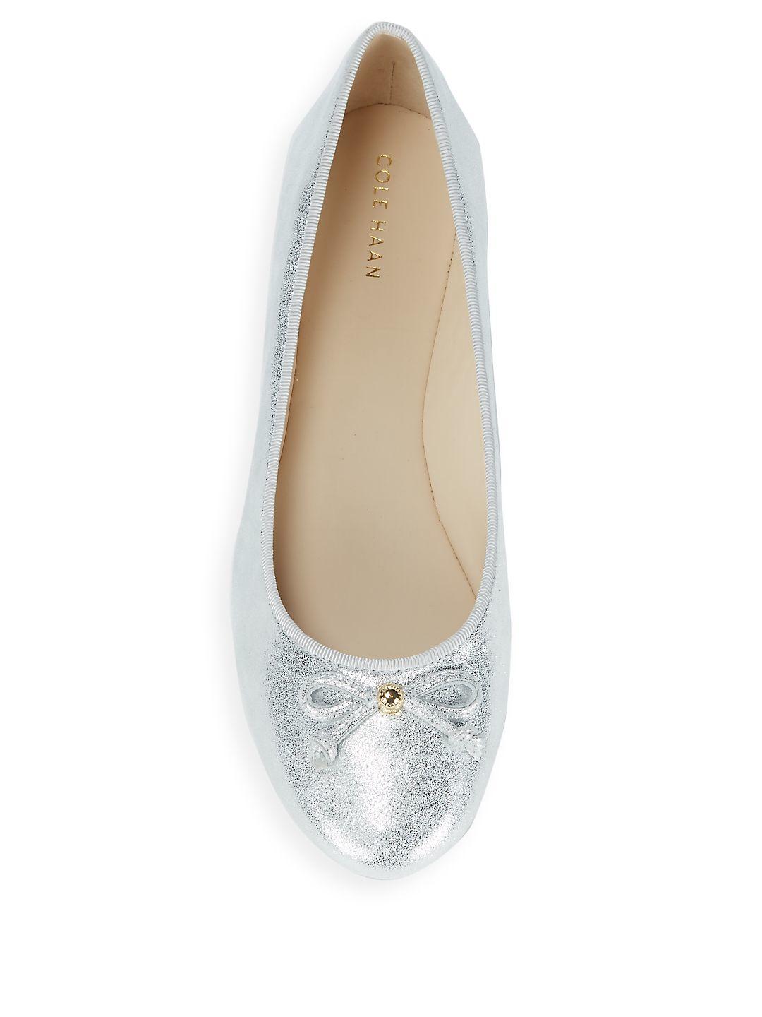 cole haan megan leather ballet flats