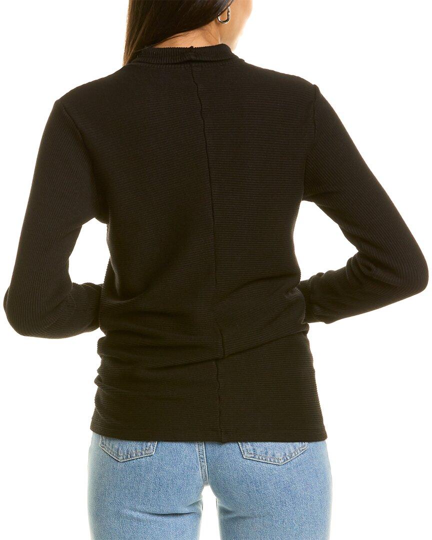 black tunic sweater