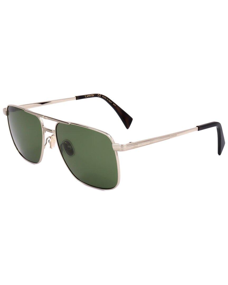 Green Lanvin Sunglasses for Women | Lyst