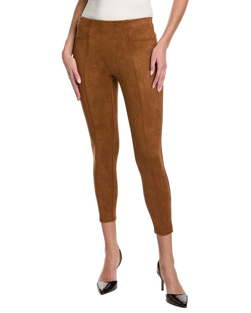 Spanx Petite leather look legging with contoured power waistband