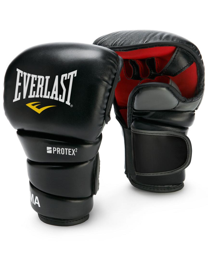 Everlast Small Protex 3 Leather Mma Gloves in Black Lyst