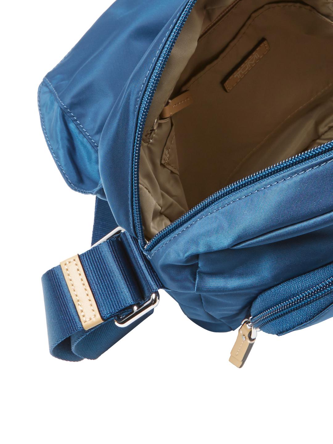 Tumi Synthetic New Nylon Singapore Messenger Bag in Blue Smoke (Blue