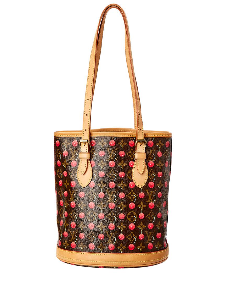 Louis Vuitton Limited Edition Takashi Murakami Cherry Blossom Monogram Canvas Bucket Petite - Lyst