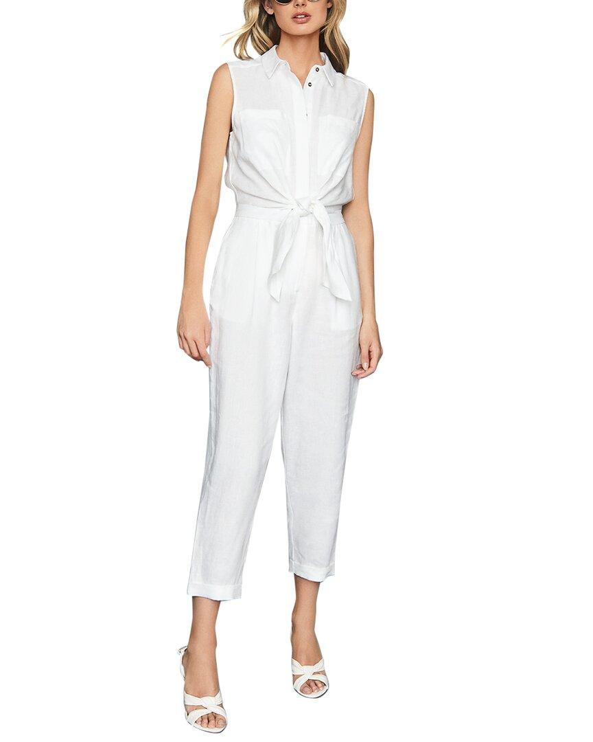 Reiss Elba Pocket Sleeveless Linen 