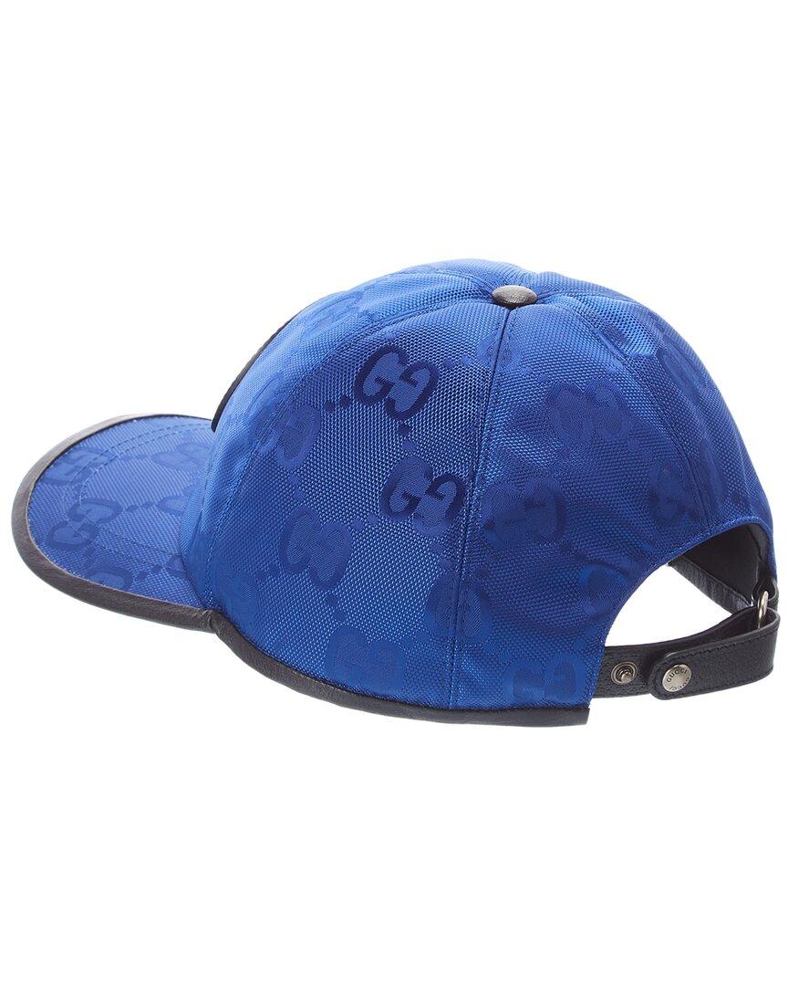Gucci Off The Grid Baseball Cap in Blue for Men | Lyst UK