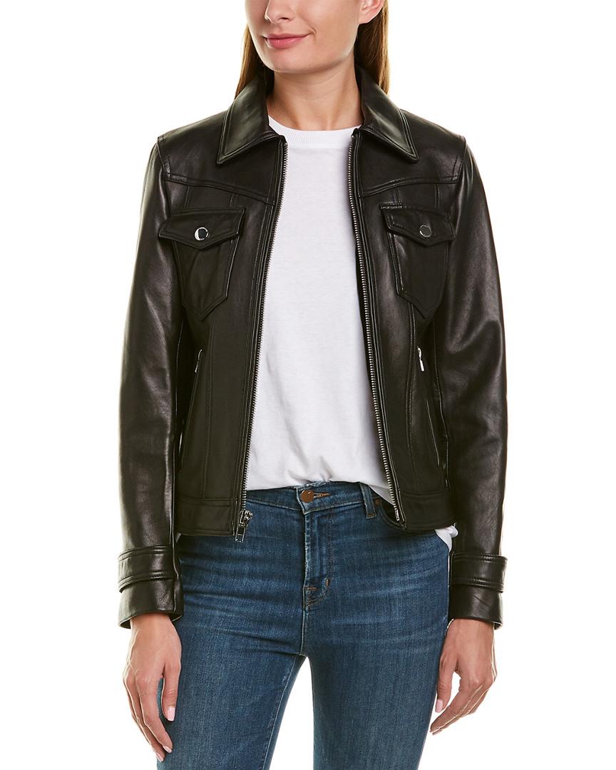 esther leather biker jacket