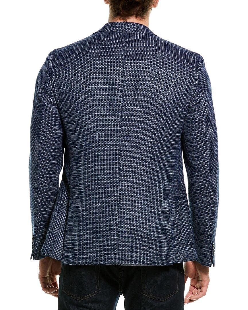 BOSS by HUGO BOSS Nold2 Wool & Linen-blend Sportcoat in Blue for Men | Lyst